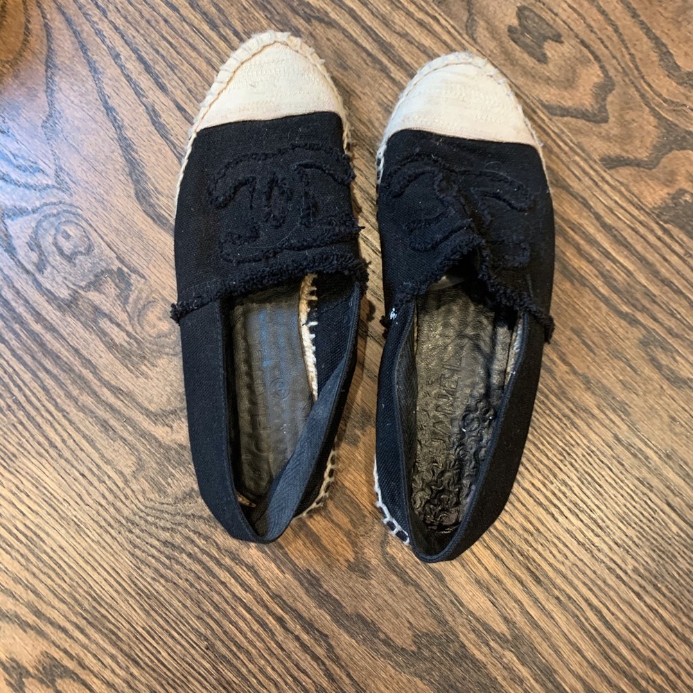 Authentic Chanel espadrilles